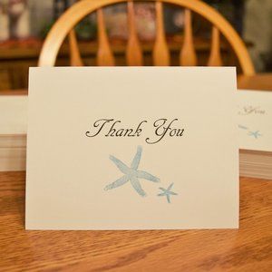Sweet 16 Thank You Note Cards & Envelopes - Qty 50